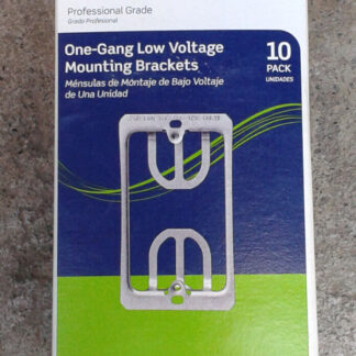 Leviton 1-Gang Low Voltage Mounting Bracket C0224-CP 10-pack