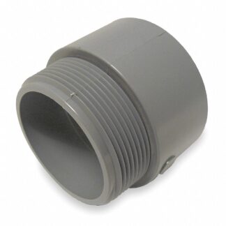 Qty 2 Cantex PVC Male Terminal Adapter Threaded 3" & 4"