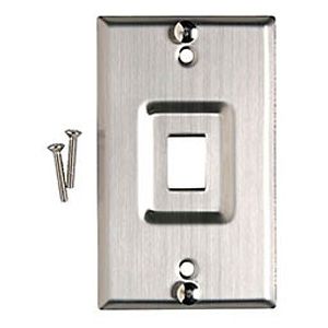 Allen Tel Stainless Steel mounting wall plate